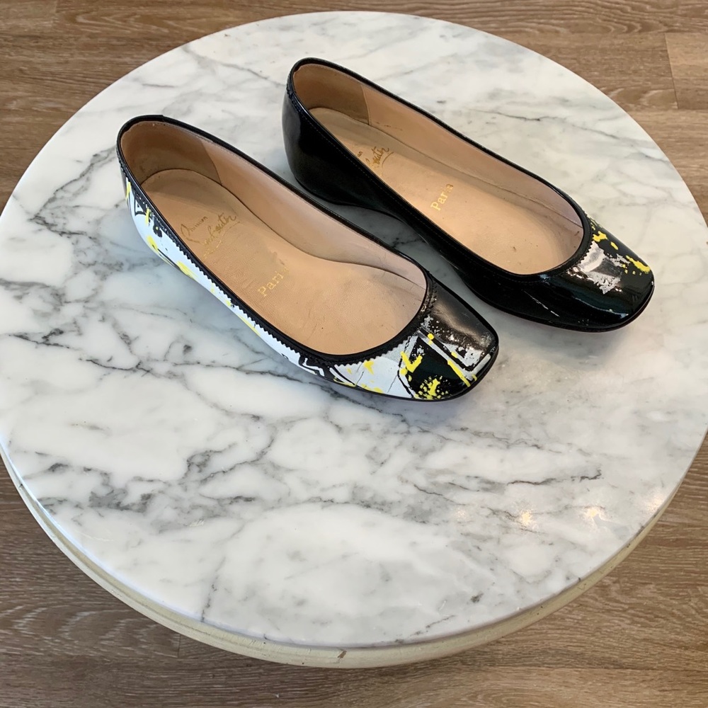 Christian Louboutin Ballerina Grafitti Flats - Picture 4 of 8